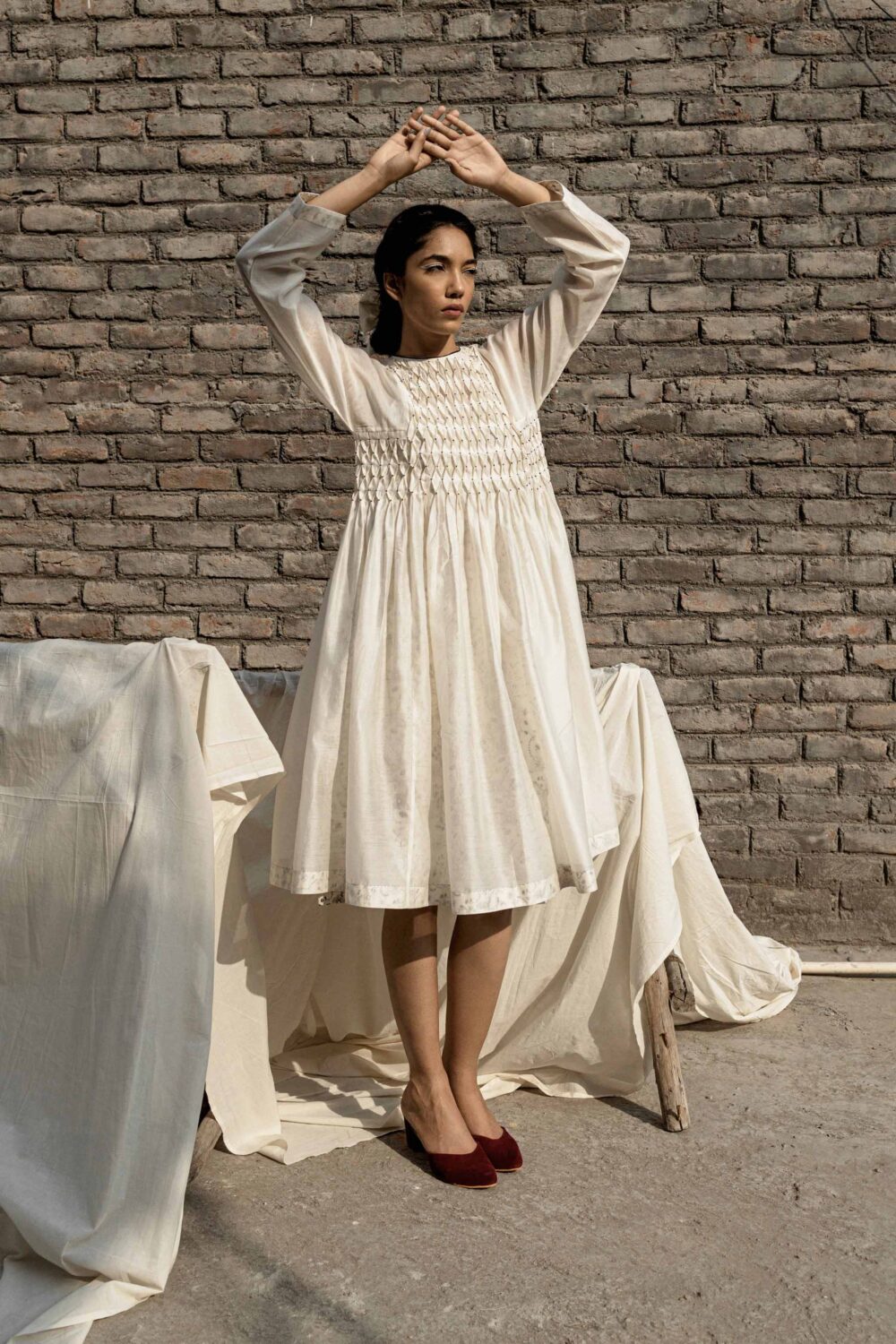 Snowdrop Smocking Dress + Slip – AHMEV