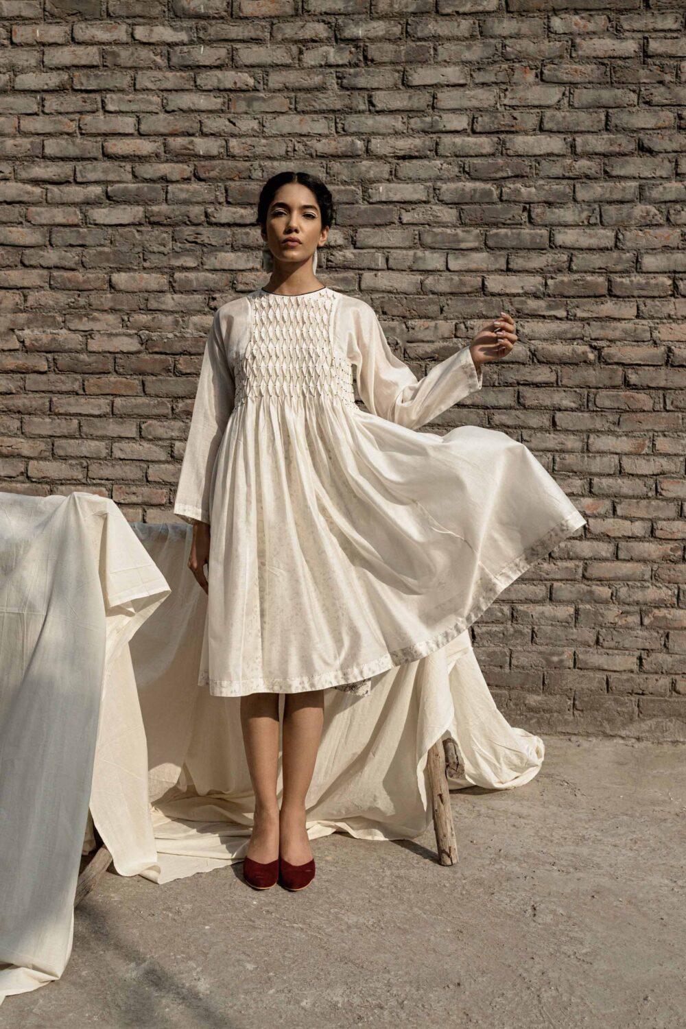 Snowdrop Smocking Dress + Slip – AHMEV