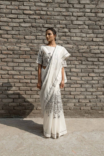 Ivy Chanderi Saree